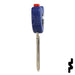 Transponder Key Shell | Vespa | GT15RDT5-SHELL Automotive Key JMA USA