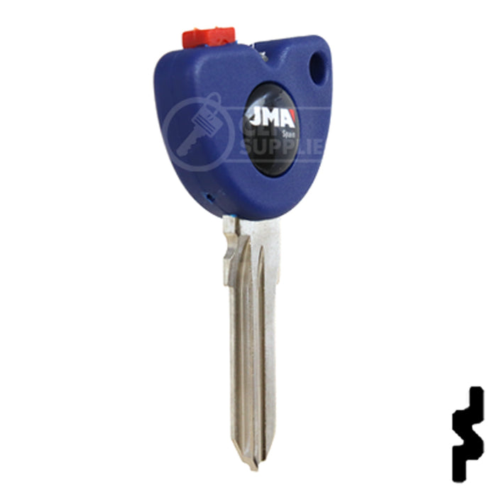 Transponder Key Shell | Vespa | GT15RDT5-SHELL Automotive Key JMA USA