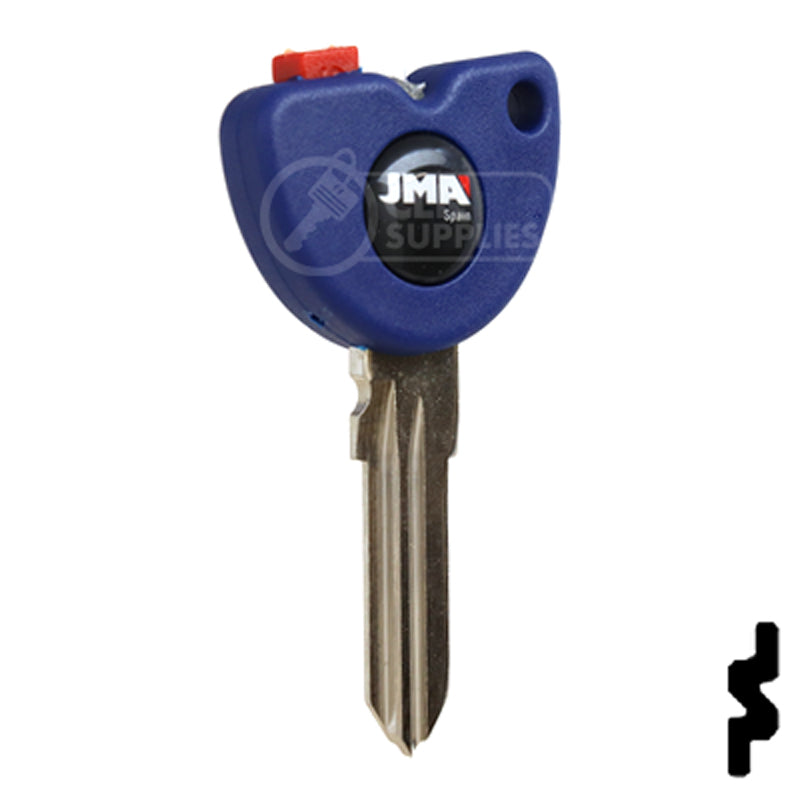 Transponder Key Shell | Vespa | GT15RDT5-SHELL Automotive Key JMA USA