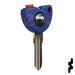 Transponder Key Shell | Vespa | GT15RDT5-SHELL Automotive Key JMA USA