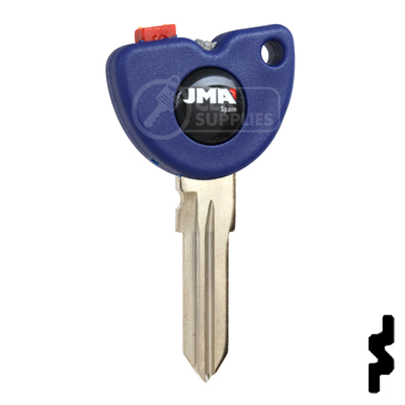 Transponder Key Shell | Vespa | GT15RDT5-SHELL Automotive Key JMA USA