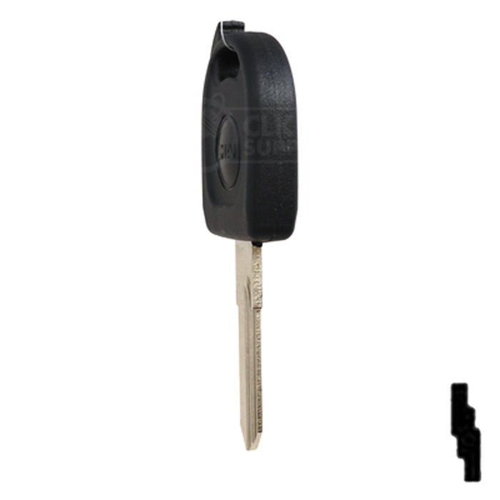 Transponder Key Shell | Volkswagon | TP00VO-2-P Automotive Key JMA USA