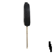 Transponder Key Shell | Volkswagon | TP00VO-2-P Automotive Key JMA USA