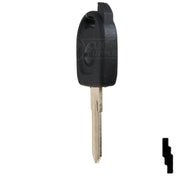 Transponder Key Shell | Volkswagon | TP00VO-2-P Automotive Key JMA USA