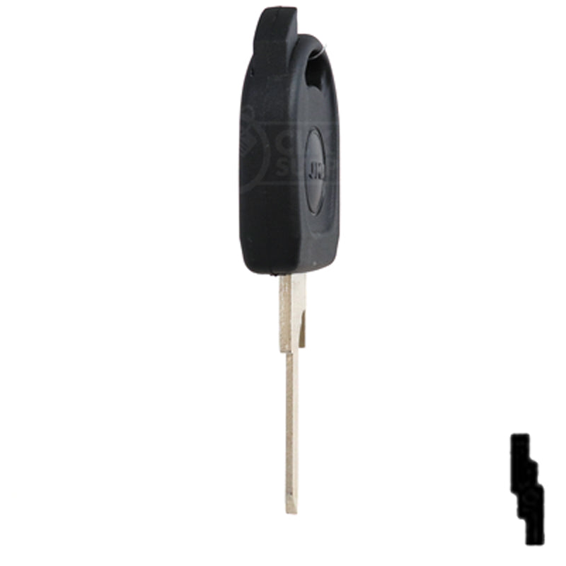 Transponder Key Shell | Volkswagon | TP00VO-2-P Automotive Key JMA USA