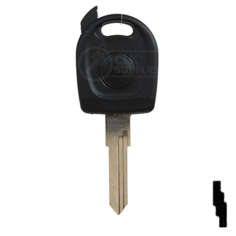 Transponder Key Shell | Volkswagon | TP00VO-2-P Automotive Key JMA USA