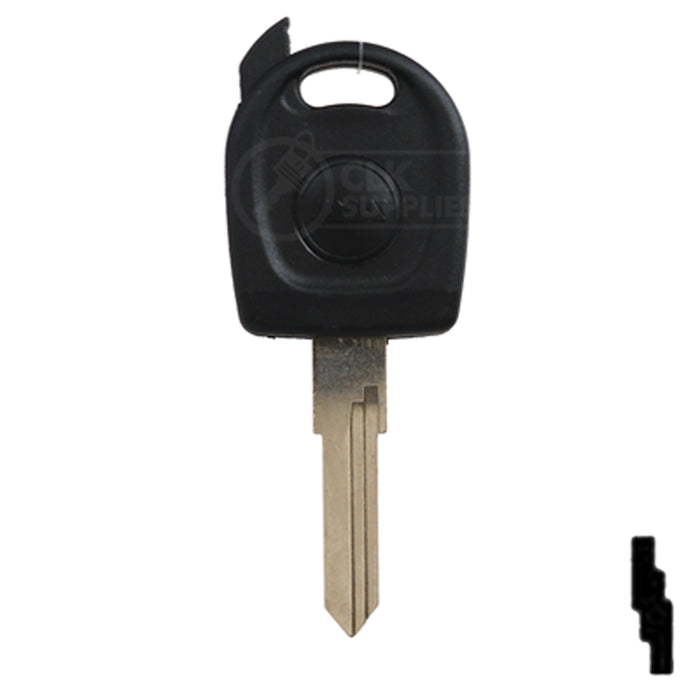 Transponder Key Shell | Volkswagon | TP00VO-2-P Automotive Key JMA USA