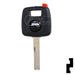 Transponder Key Shell | Volvo | TP00HU-DH-P2 Automotive Key JMA USA