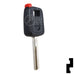 Transponder Key Shell | Volvo | TP00HU-DH-P2 Automotive Key JMA USA