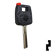 Transponder Key Shell | Volvo | TP00HU-DH-P2 Automotive Key JMA USA