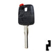 Transponder Key Shell | Volvo | TP00HU-DH-P2 Automotive Key JMA USA