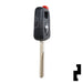Transponder Key Shell | Volvo | TP00HU-DH-P2 Automotive Key JMA USA