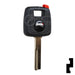 Transponder Key Shell | Volvo | TP00HU-DH-P2 Automotive Key JMA USA