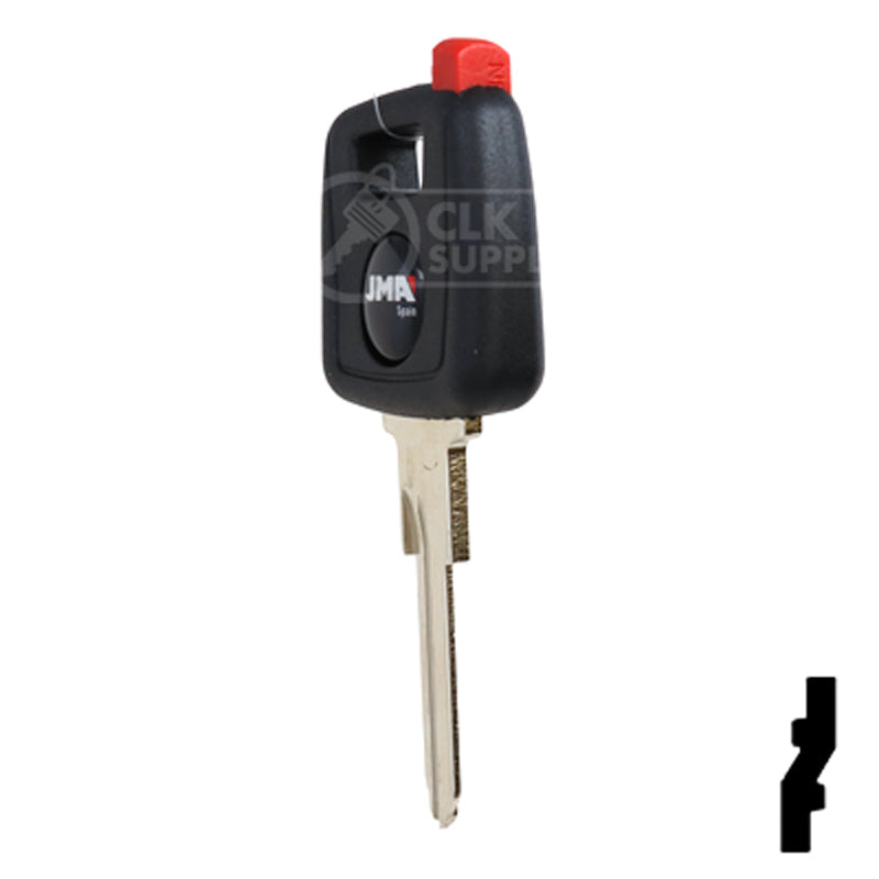 Transponder Key Shell | Volvo | TP00NE-18-P1 Automotive Key JMA USA
