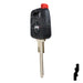 Transponder Key Shell | Volvo | TP00NE-18-P1 Automotive Key JMA USA