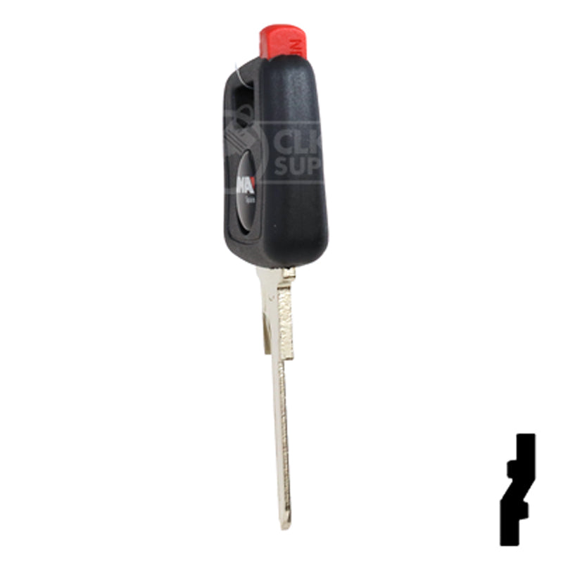 Transponder Key Shell | Volvo | TP00NE-18-P1 Automotive Key JMA USA