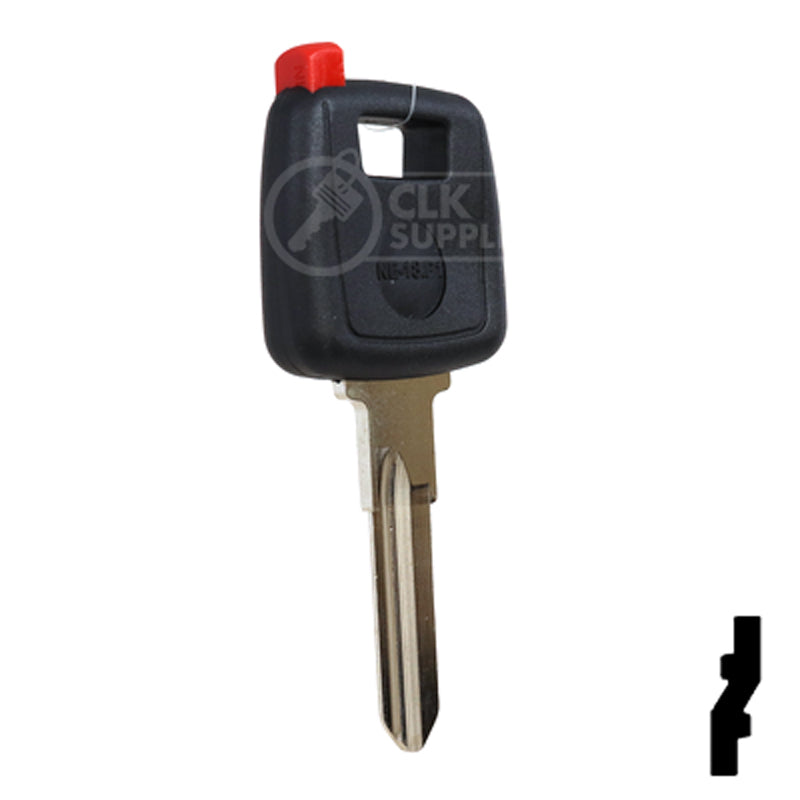 Transponder Key Shell | Volvo | TP00NE-18-P1 Automotive Key JMA USA