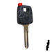 Transponder Key Shell | Volvo | TP00NE-18-P1 Automotive Key JMA USA