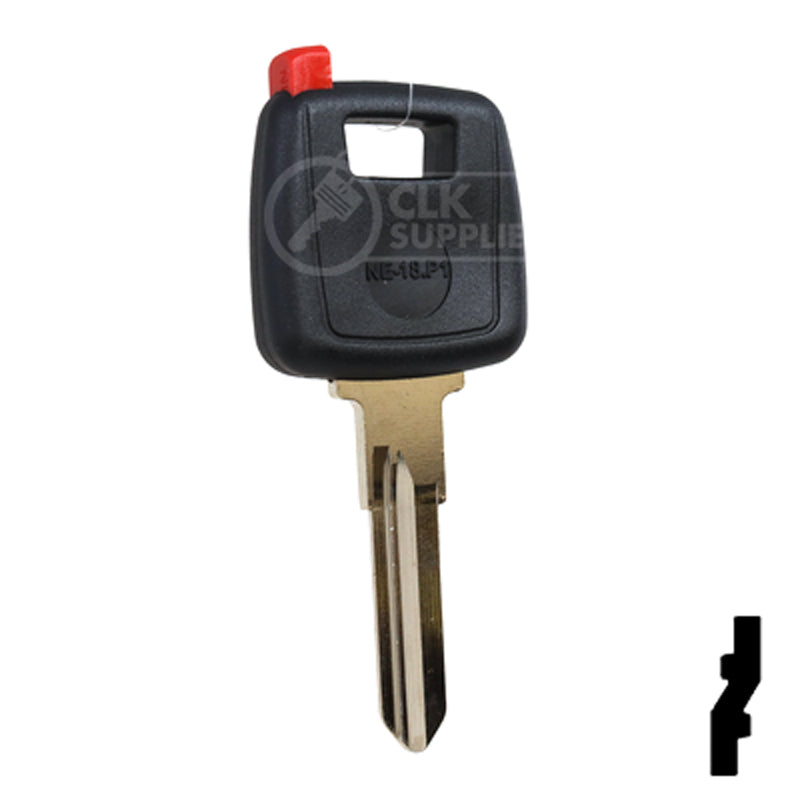 Transponder Key Shell | Volvo | TP00NE-18-P1 Automotive Key JMA USA