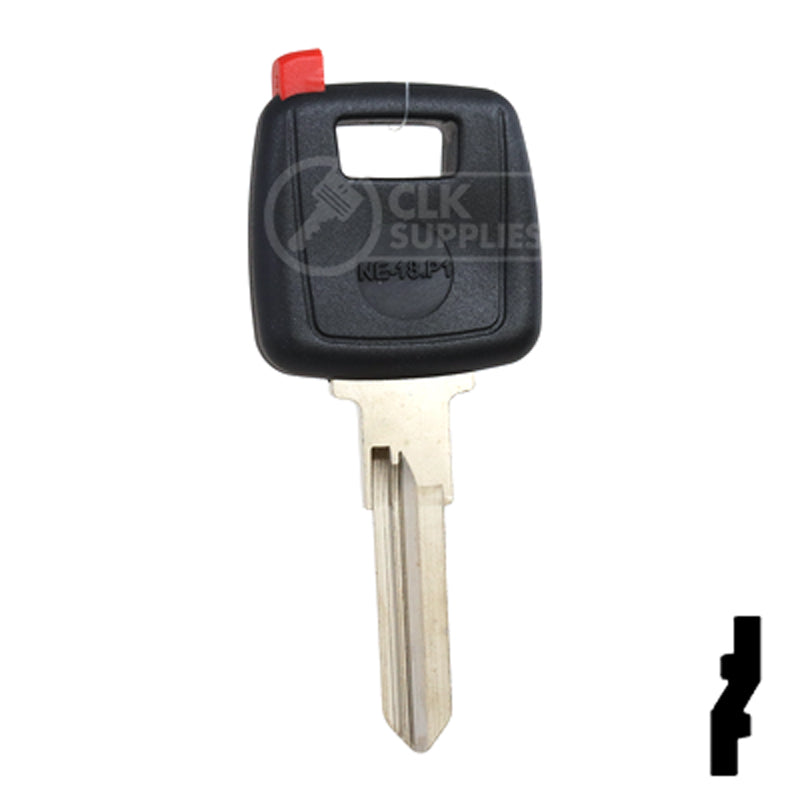 Transponder Key Shell | Volvo | TP00NE-18-P1 Automotive Key JMA USA