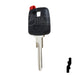 Transponder Key Shell | Volvo | TP00NE-18-P1 Automotive Key JMA USA