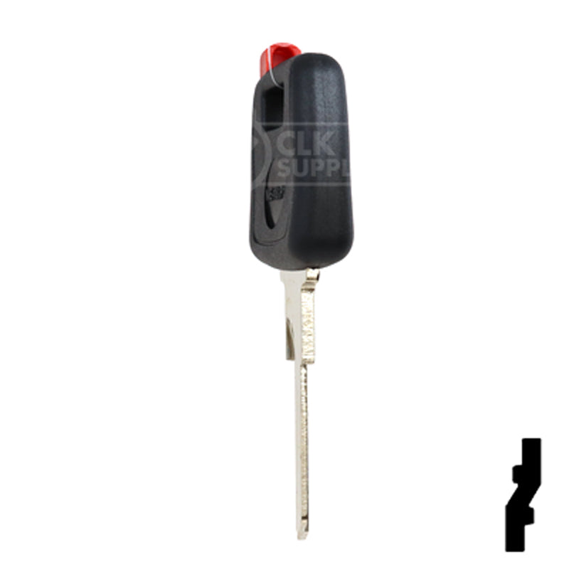 Transponder Key Shell | Volvo | TP00NE-18-P1 Automotive Key JMA USA
