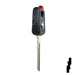 Transponder Key Shell | Volvo | TP00NE-18-P1 Automotive Key JMA USA