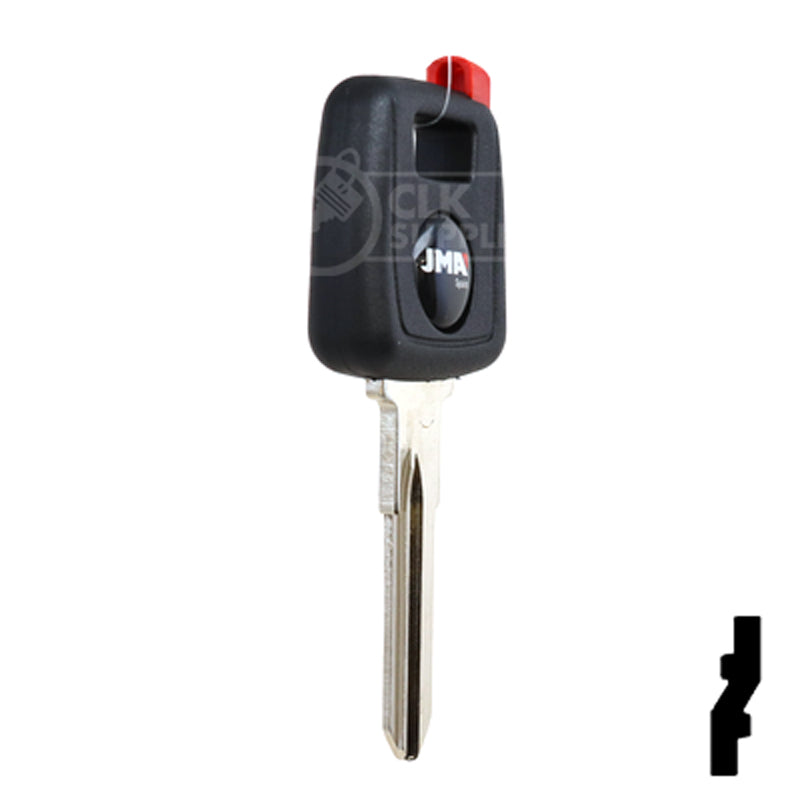 Transponder Key Shell | Volvo | TP00NE-18-P1 Automotive Key JMA USA
