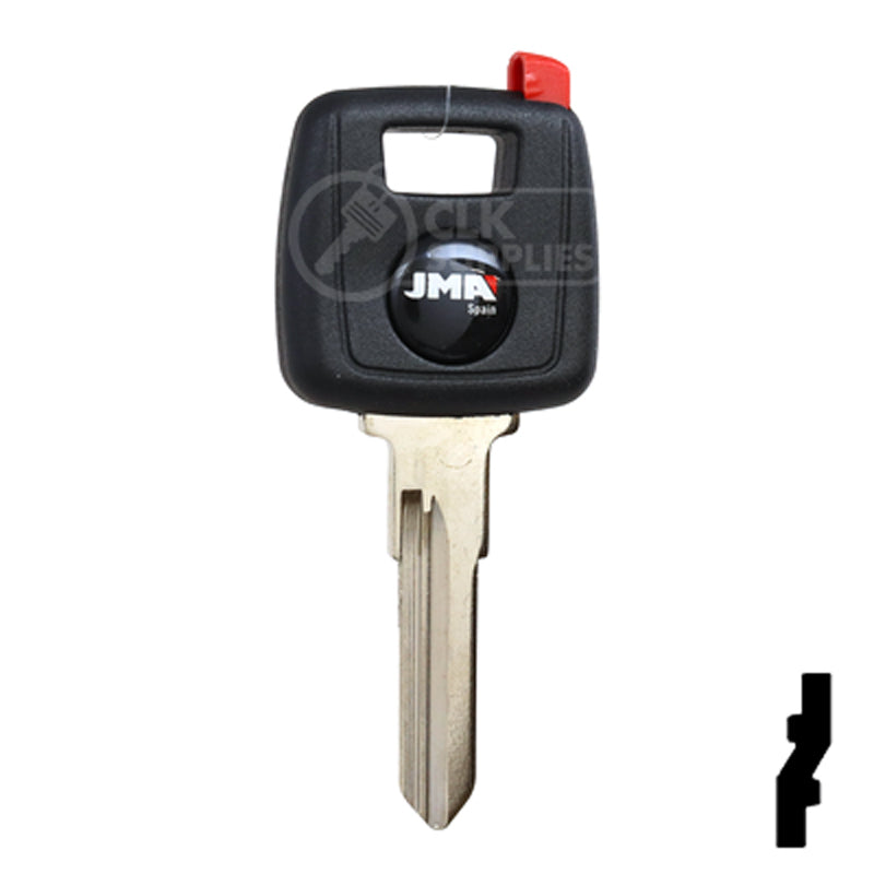 Transponder Key Shell | Volvo | TP00NE-18-P1 Automotive Key JMA USA