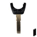 Transponder Key Shell | VW, Audi | TP00HU-HAA-TL Automotive Key JMA USA