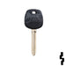 Transponder Key | Toyota | TOY43AT4 Automotive Key JMA USA