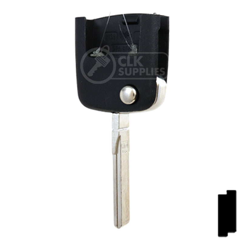 Transponder Key | Volkswagon, Audi | TP00HU-HAA-TLN Automotive Key JMA USA