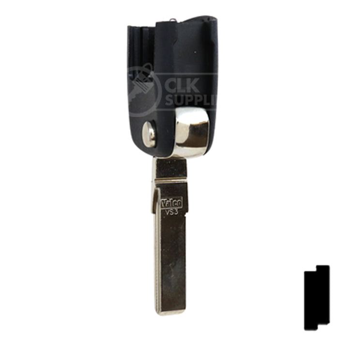Transponder Key | Volkswagon, Audi | TP00HU-HAA-TLN Automotive Key JMA USA