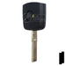 Transponder Key | Volkswagon, Audi | TP00HU-HAA-TLN Automotive Key JMA USA