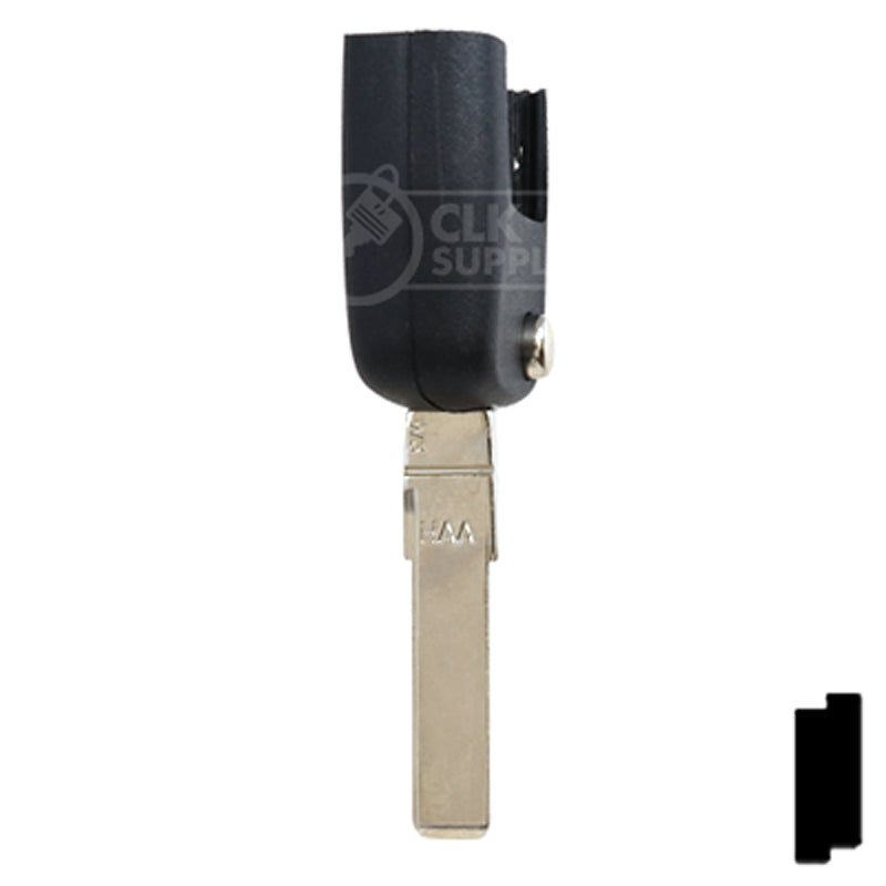 Transponder Key | Volkswagon, Audi | TP00HU-HAA-TLN Automotive Key JMA USA