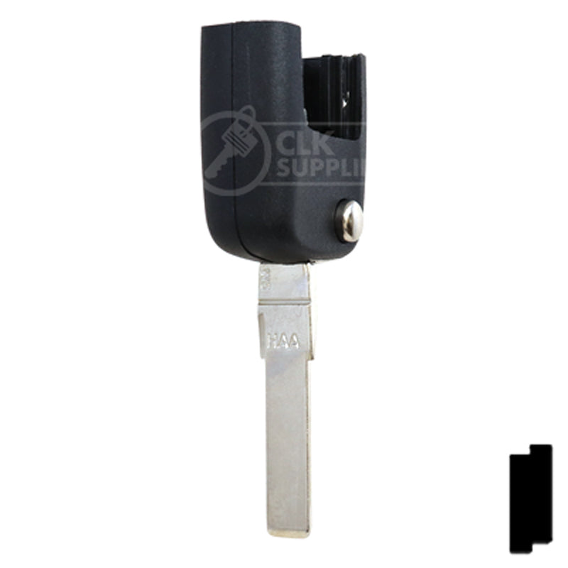 Transponder Key | Volkswagon, Audi | TP00HU-HAA-TLN Automotive Key JMA USA