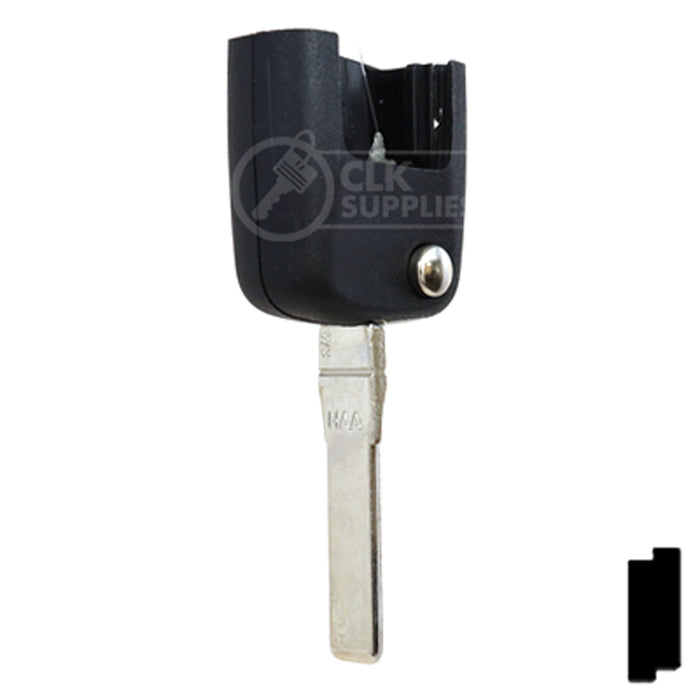 Transponder Key | Volkswagon, Audi | TP00HU-HAA-TLN Automotive Key JMA USA