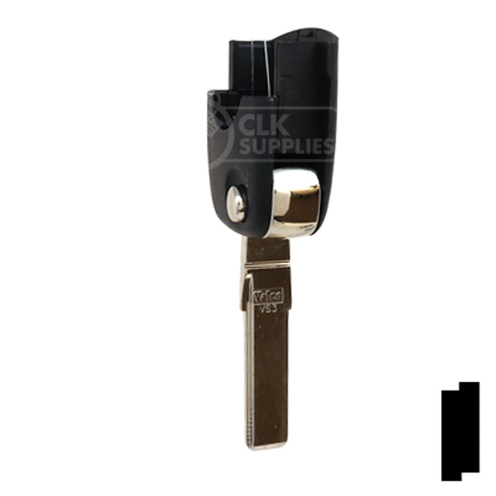 Transponder Key | Volkswagon, Audi | TP00HU-HAA-TLV Automotive Key JMA USA