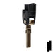 Transponder Key | Volkswagon, Audi | TP00HU-HAA-TLV Automotive Key JMA USA