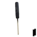 Transponder Key | Volkswagon, Audi | TP25HU-HAA-P Automotive Key JMA USA