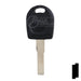 Transponder Key | Volkswagon | TP10HU-HAA-P1 Automotive Key JMA USA