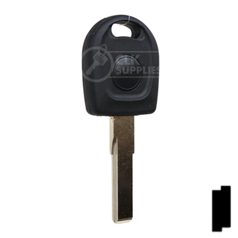 Transponder Key | Volkswagon | TP10HU-HAA-P1 Automotive Key JMA USA