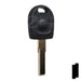 Transponder Key | Volkswagon | TP14HU-HAA-P1 Automotive Key JMA USA