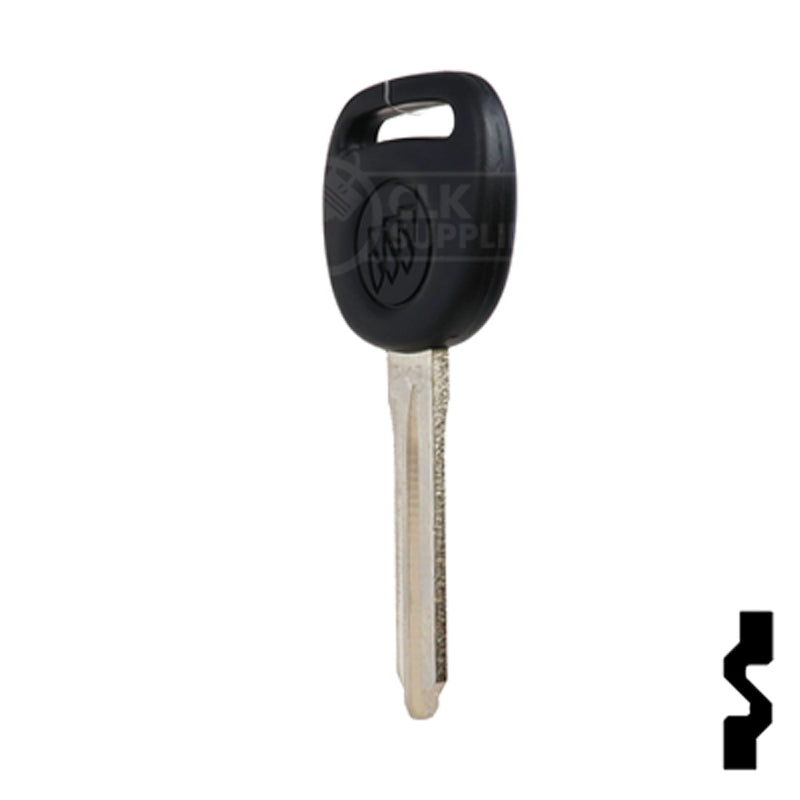 Transponder Key w/ Buick Logo | GM | B107, PT04PT Automotive Key Strattec