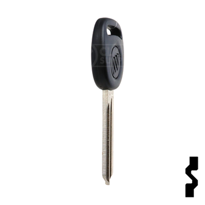 Transponder Key w/ Buick Logo | GM | B107, PT04PT Automotive Key Strattec