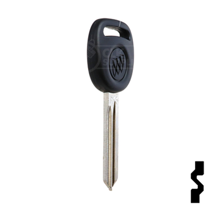 Transponder Key w/ Buick Logo | GM | B107, PT04PT Automotive Key Strattec