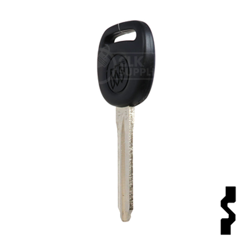 Transponder Key w/ Buick Logo | GM | B107, PT04PT Automotive Key Strattec