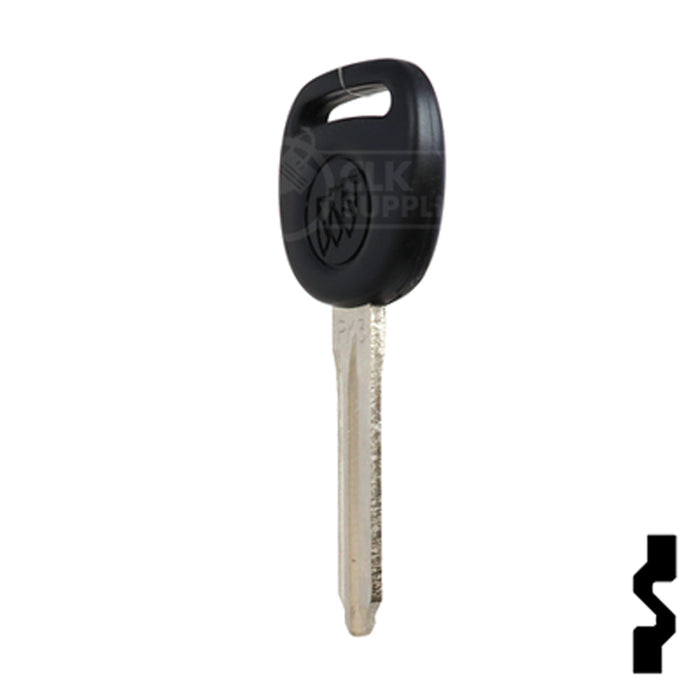 Transponder Key w/ Buick Logo | GM | B107, PT04PT Automotive Key Strattec