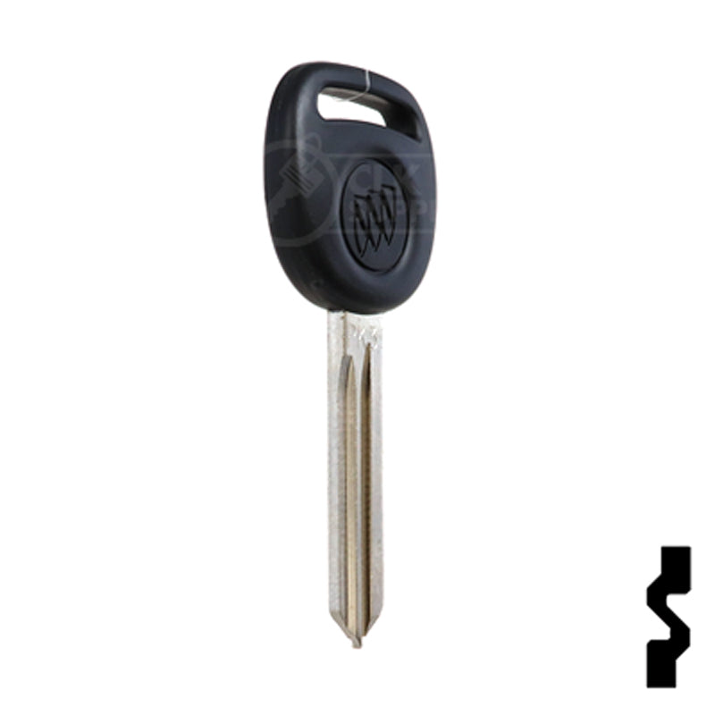 Transponder Key w/ Buick Logo | GM | B107, PT04PT Automotive Key Strattec