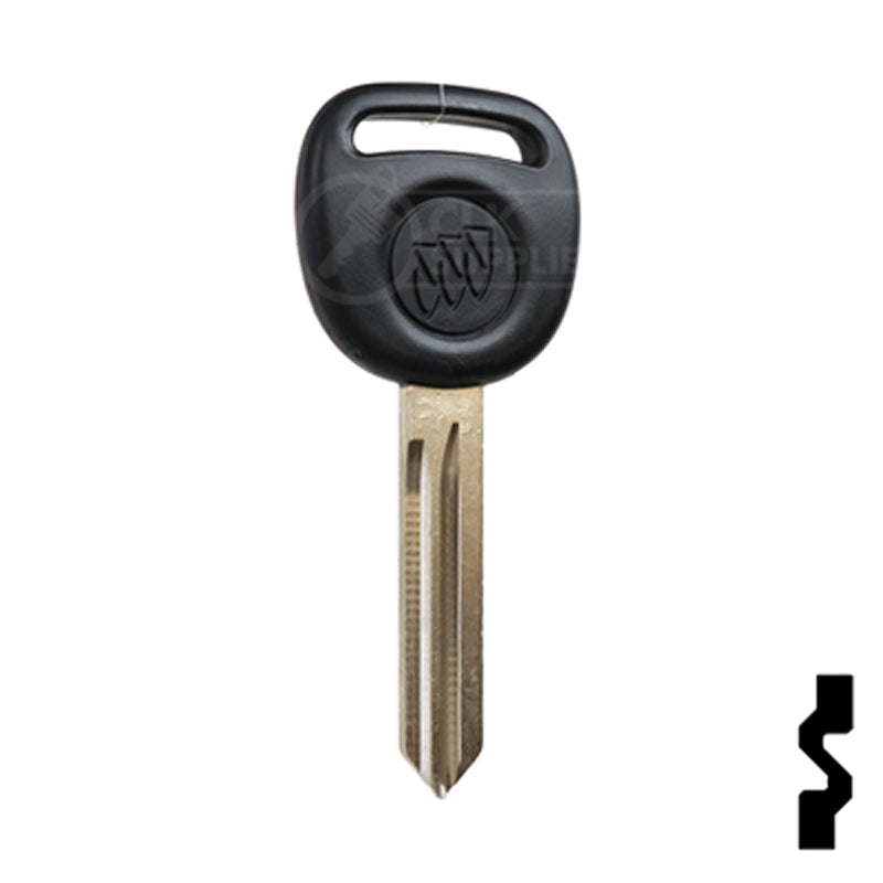 Transponder Key w/ Buick Logo | GM | B107, PT04PT Automotive Key Strattec